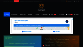 What Scriptcidayi.net website looked like in 2020 (4 years ago)