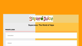 What Superjuice.ws website looked like in 2020 (3 years ago)