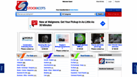 What Stockkcots.com website looked like in 2020 (3 years ago)