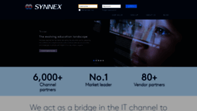 What Synnex.com.au website looked like in 2020 (3 years ago)