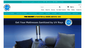 What Sgkmattresses.com website looked like in 2020 (3 years ago)