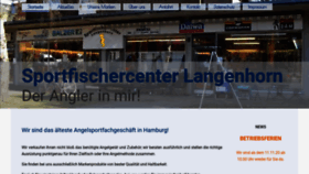 What Sportfischercenter.de website looked like in 2020 (3 years ago)
