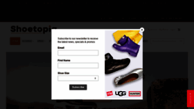 What Shoetopia.m-staging.co.za website looked like in 2020 (3 years ago)