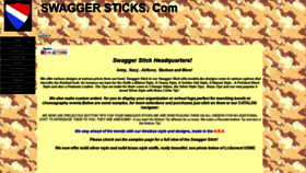 What Swaggersticks.com website looked like in 2020 (3 years ago)