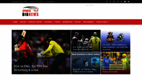 What Sportsbignews.com website looked like in 2020 (3 years ago)