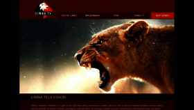 What Simbatv.com website looked like in 2020 (3 years ago)