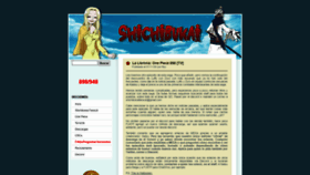 What Shichibukai.net website looked like in 2020 (3 years ago)