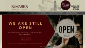 What Stmarks-lincoln.co.uk website looked like in 2020 (3 years ago)