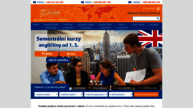 What Studyline.cz website looked like in 2020 (3 years ago)