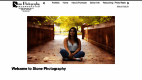 What Stonephotography.com website looked like in 2020 (3 years ago)