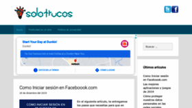 What Solotrucos.org website looked like in 2020 (3 years ago)