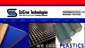 What Sctech.com website looked like in 2020 (3 years ago)