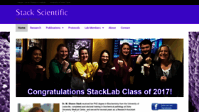 What Stackscientific.com website looked like in 2020 (3 years ago)