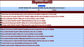 What Skymovieshd.ws website looked like in 2020 (3 years ago)