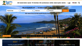 What Sayulita-mexico.com website looked like in 2020 (3 years ago)