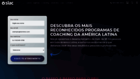 What Slacoaching.com.br website looked like in 2020 (3 years ago)