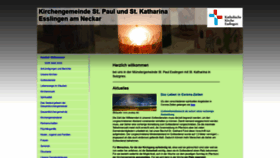 What Stpaul-esslingen.de website looked like in 2020 (3 years ago)