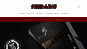 What Shibaku.ch website looked like in 2020 (3 years ago)
