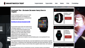 What Smartwatchtests.net website looked like in 2020 (3 years ago)