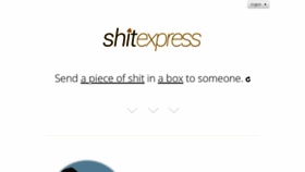 What Shitexpress.com website looked like in 2020 (3 years ago)
