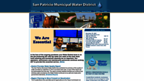 What Sanpatwater.com website looked like in 2020 (3 years ago)