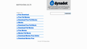 What Ssrmovies.co.in website looked like in 2020 (3 years ago)