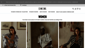 What Shop-couture.dior.ae website looked like in 2020 (3 years ago)