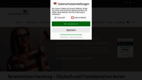 What Sprachschule-aktiv-hamburg.de website looked like in 2020 (3 years ago)