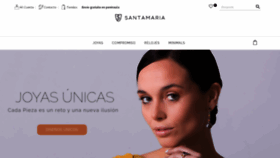 What Santamariajoyeros.es website looked like in 2020 (3 years ago)