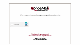 What Shoemall.com website looked like in 2020 (3 years ago)
