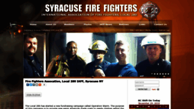 What Syracusefire.com website looked like in 2020 (3 years ago)