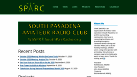 What Southpasradio.org website looked like in 2020 (3 years ago)