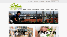 What Stadtbeet.com website looked like in 2020 (3 years ago)