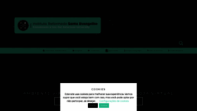 What Santoevangelho.com.br website looked like in 2020 (3 years ago)