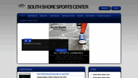 What Southshoresportscenter.com website looked like in 2020 (3 years ago)