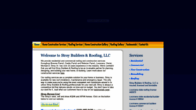 What Stroybuildersandroofing.com website looked like in 2020 (4 years ago)