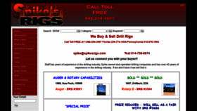 What Spikesrigs.com website looked like in 2020 (3 years ago)
