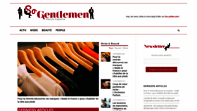What So-gentlemen.com website looked like in 2020 (3 years ago)