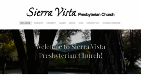 What Sierravistachurch.org website looked like in 2020 (3 years ago)