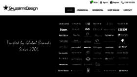 What Skyzalimitdesign.com.au website looked like in 2020 (3 years ago)