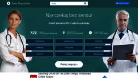 What Swiatprzychodni.pl website looked like in 2020 (3 years ago)
