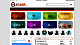 What Sorukurdu.com website looked like in 2020 (3 years ago)