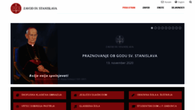 What Stanislav.si website looked like in 2020 (3 years ago)