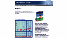 What Sudukogame.com website looked like in 2020 (3 years ago)