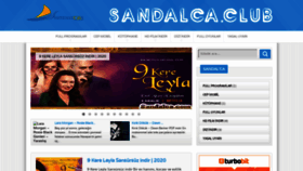 What Sandalca.com website looked like in 2020 (3 years ago)