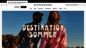 What Scotch-soda.com.au website looked like in 2020 (3 years ago)