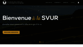 What Svur.org website looked like in 2020 (3 years ago)