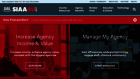 What Siaa4u.com website looked like in 2020 (3 years ago)