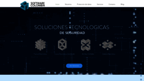 What Software-colombia.com website looked like in 2020 (3 years ago)