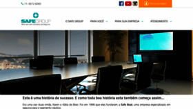 What Safegroup.com.br website looked like in 2020 (4 years ago)